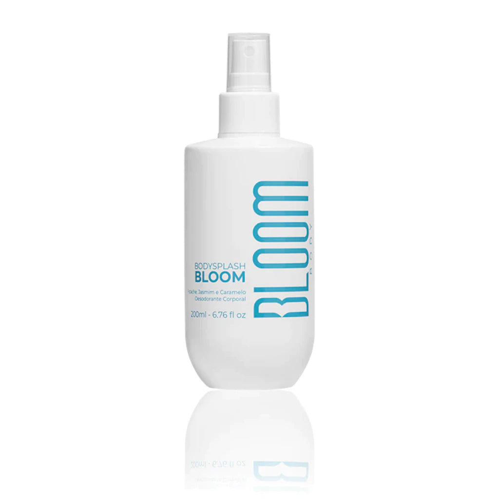 Bloom Body  - Body Splash Bloom 200 ml - Fragrância Mais Gourmand Floral, Feminino - Para uso Diário