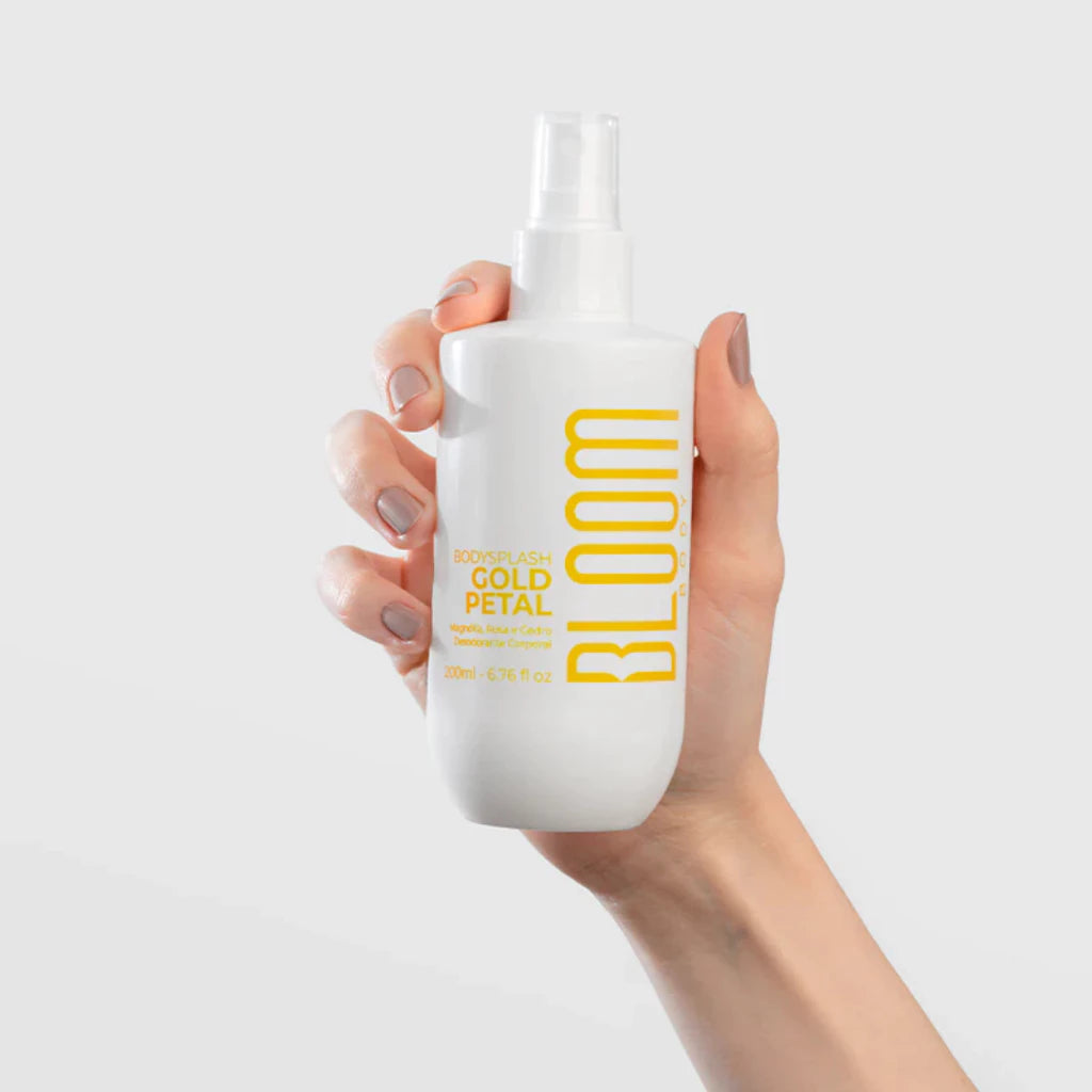 Bloom Body Splash Gold Petals - Elegant Floral 200ml