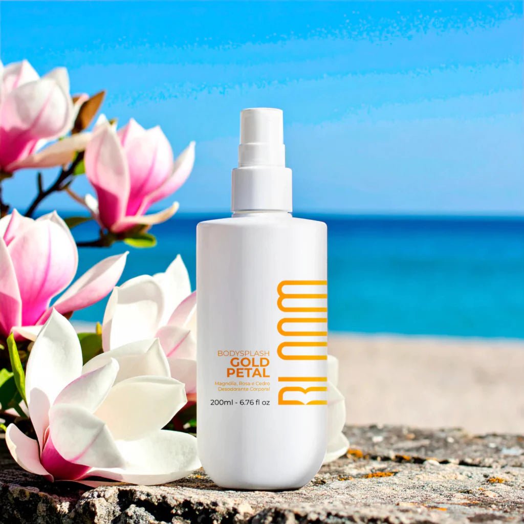 Bloom Body Splash Gold Petals - Elegant Floral 200ml