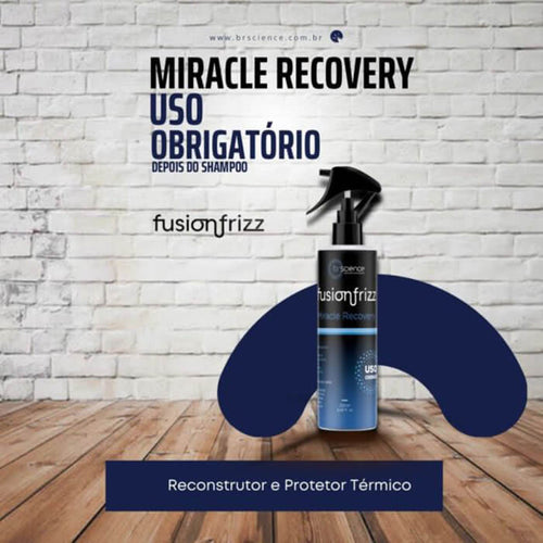 Brscience Fusion Frizz Miracle Recovery 250ml/8.45 fl.oz. - BuyBrazil
