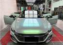 Quality Platinum Green Vehicle Wrap Vinyl Chameleon Green Color Changing Car Wrapping Film - BuyBrazil