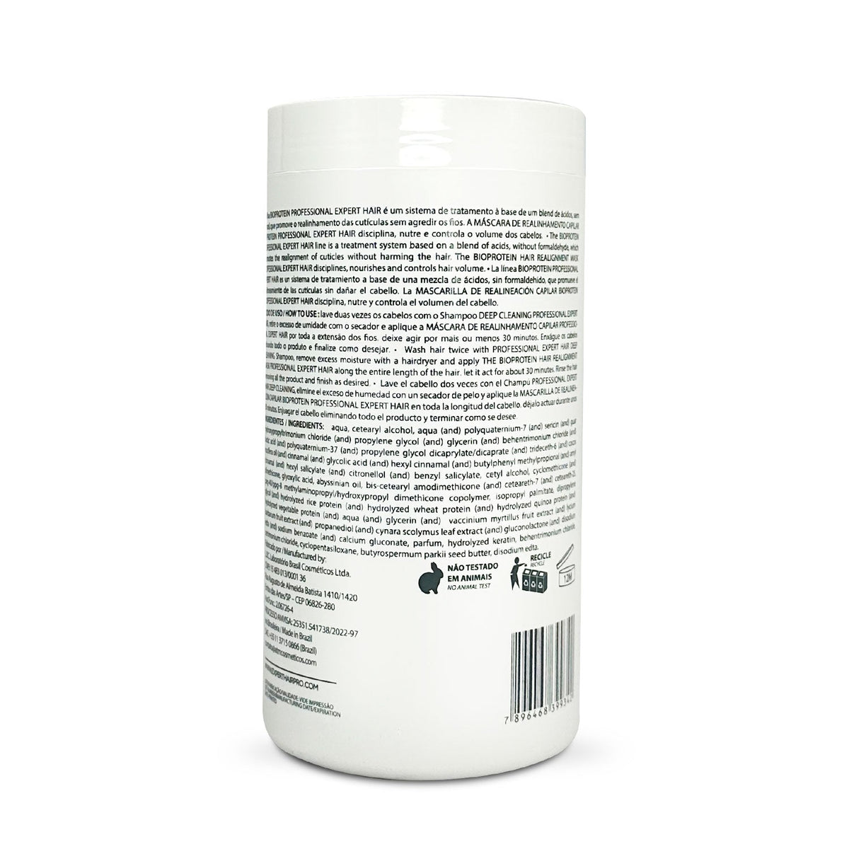 Expert Hair BtoxExpert Bio Protein Hair Cream 1kg/35.2 oz - BuyBrazil