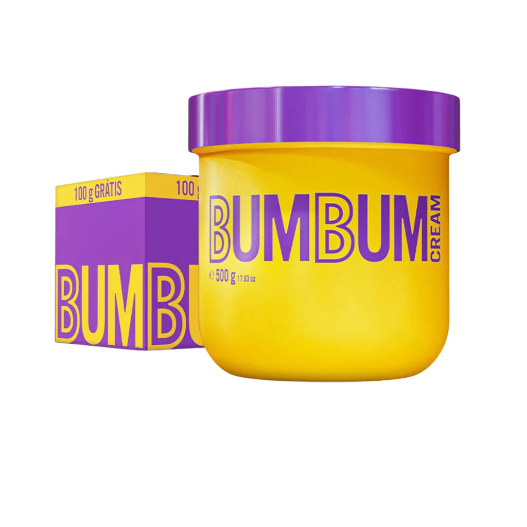 Bumbum Cream MAX 500g – Professional Thermogenic Treatment for Cellulite & Stretch Marks
