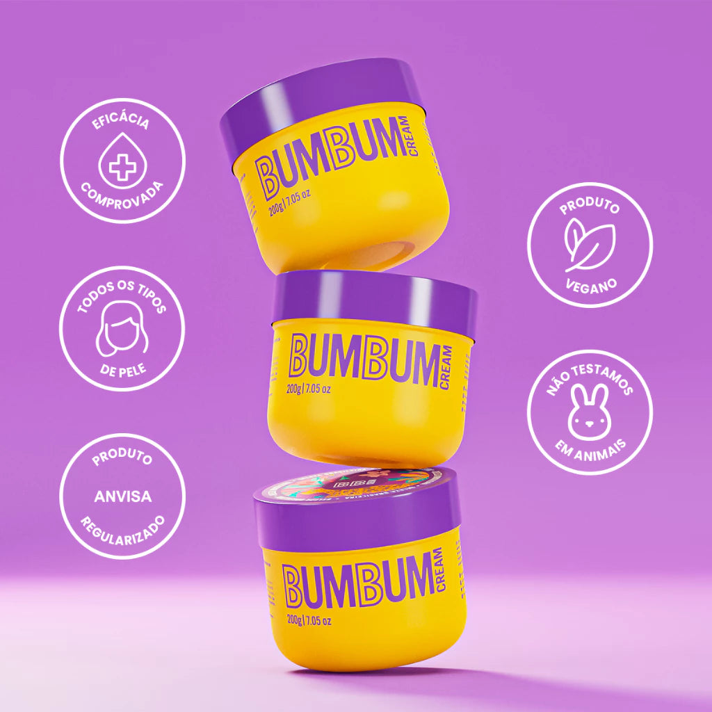 Bumbum Cream MAX 500g – Professional Thermogenic Treatment for Cellulite & Stretch Marks