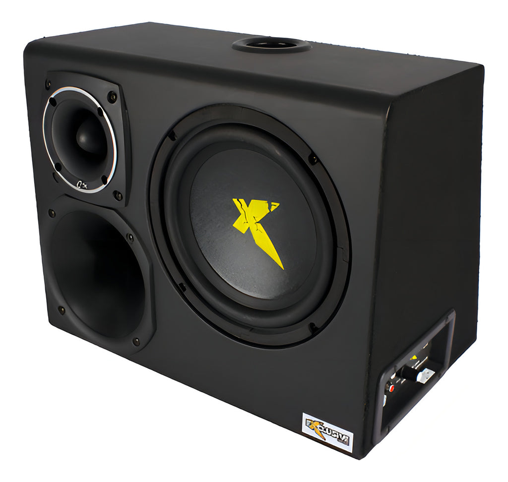 Exclusive Trio 8" Black Amplified Box Xc 300 - BuyBrazil
