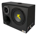Exclusive Trio 8" Black Amplified Box Xc 300 - BuyBrazil