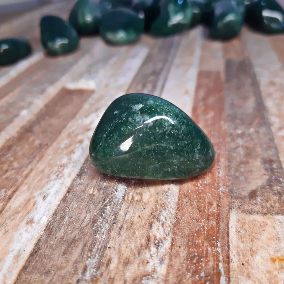 Green Quartz Tumbled Stone Semi-precious Stone Magic 1kg/35.27 oz. - BuyBrazil