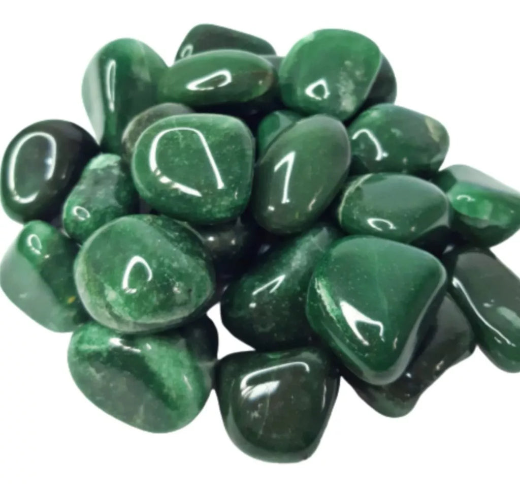 Green Quartz Tumbled Stone Semi-precious Stone Magic 1kg/35.27 oz. - BuyBrazil