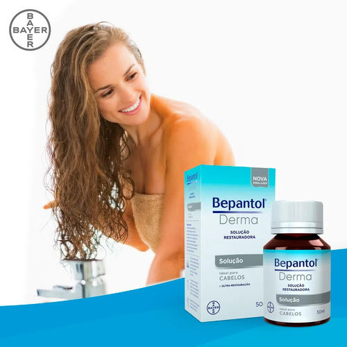 Kit Bepantol Solução Restauradora Com Dexpantenol Bayer 50ml - BuyBrazil