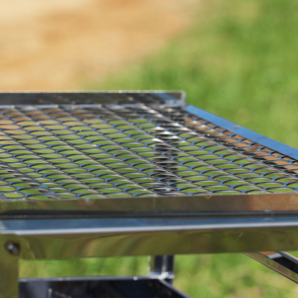 Large Portable Stainless Steel Barbecue Grill Includes 2 Grills - BuyBrazil