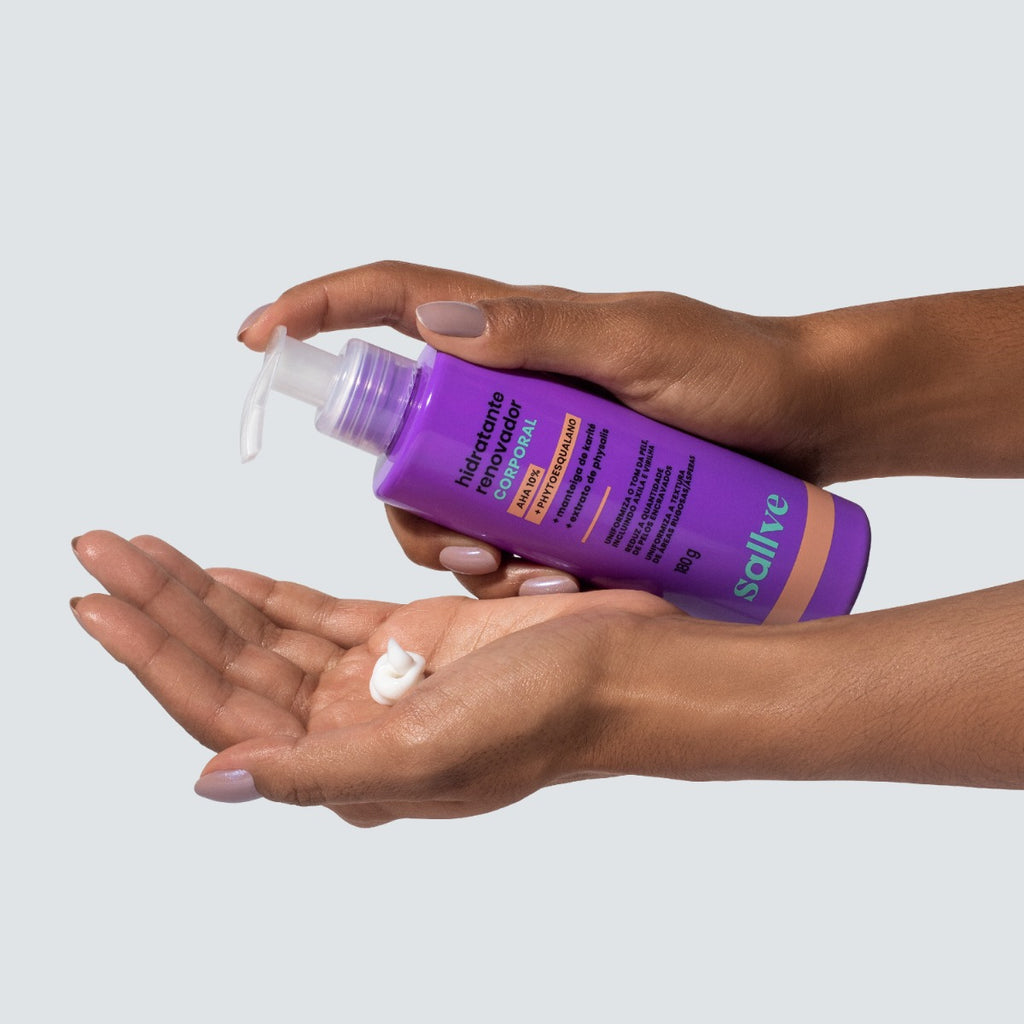 Revitalizing Body Moisturizer with 10% AHAs - 180g by Sallve - BuyBrazil