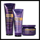 Siàge Resgate Imediato Combo: Shampoo 250ml + Conditioner 200ml + Hair Mask 250g - BuyBrazil