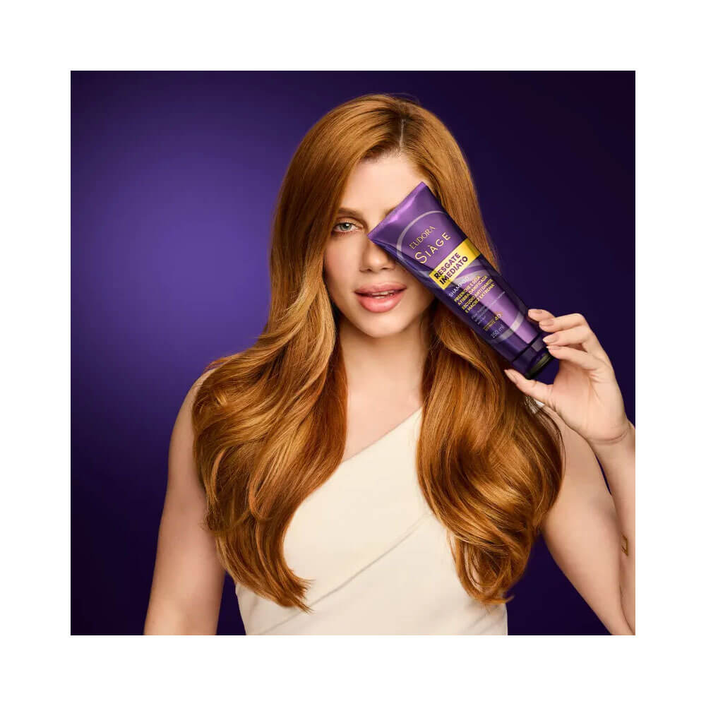 Siàge Resgate Imediato Combo: Shampoo 250ml + Conditioner 200ml + Hair Mask 250g - BuyBrazil