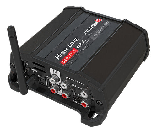 Stetsom Hl400.4 DS Player Amplifier Audio Car Dsp Bt Usb Fm Fio E Rca - BuyBrazil