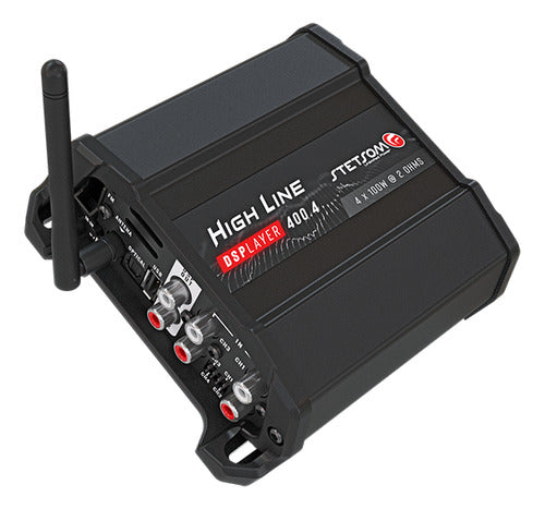 Stetsom Hl400.4 DS Player Amplifier Audio Car Dsp Bt Usb Fm Fio E Rca - BuyBrazil