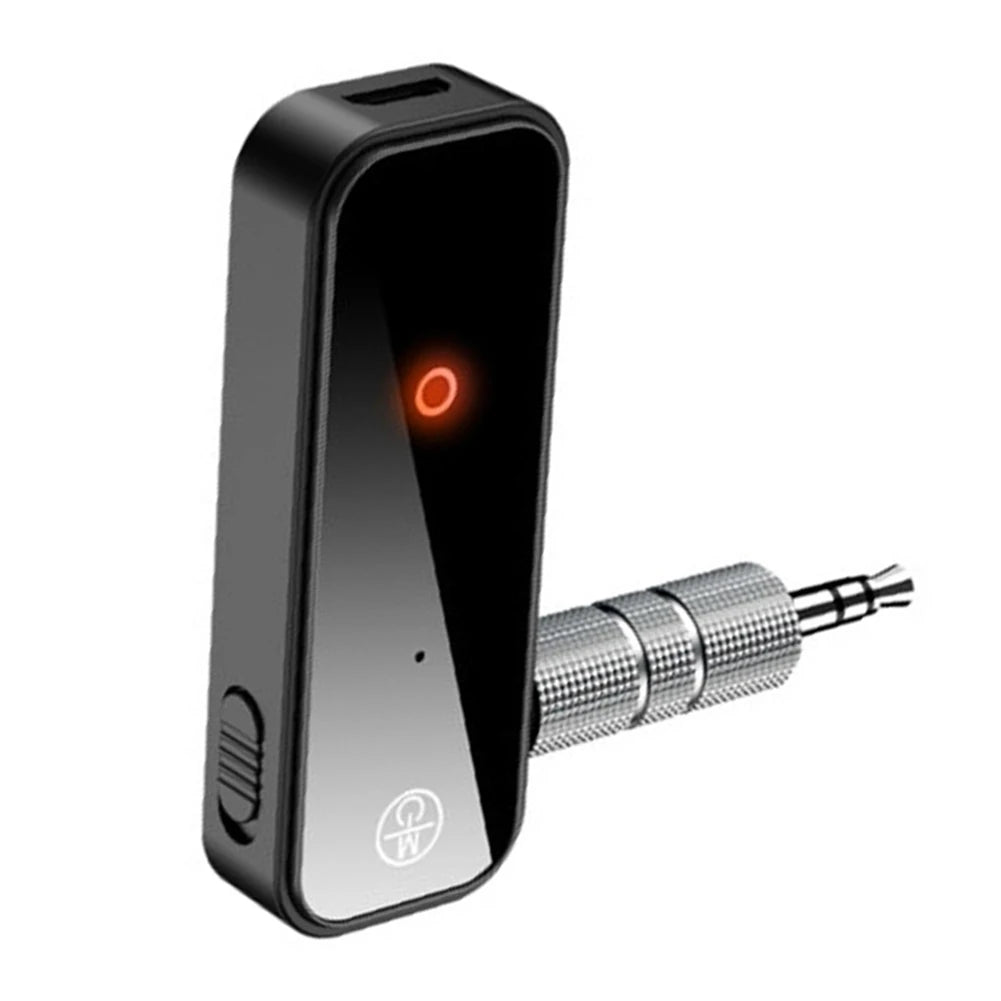 Transmitter Receiver 2 in 1 Audio Transmitter Wireless Receiver for Handsfree Call for Car Audio Music - BuyBrazil