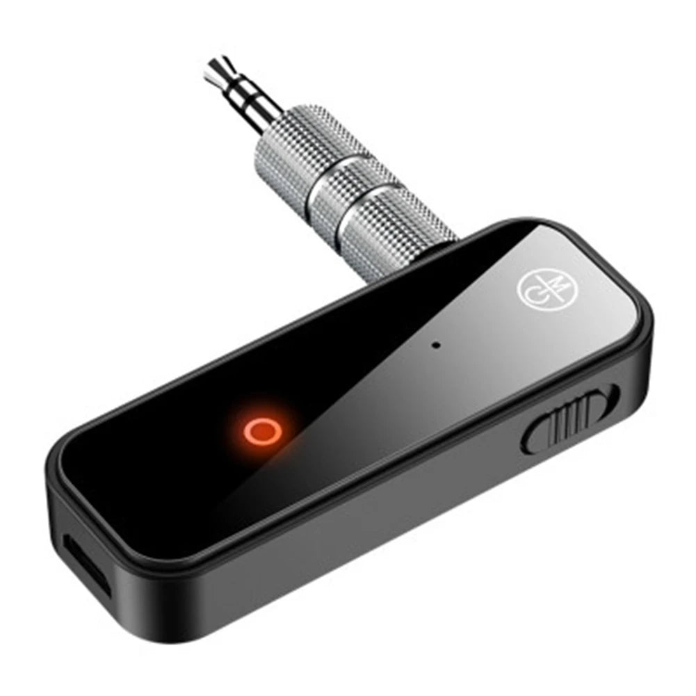 Transmitter Receiver 2 in 1 Audio Transmitter Wireless Receiver for Handsfree Call for Car Audio Music - BuyBrazil