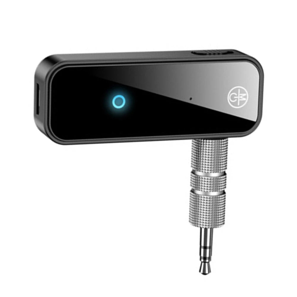 Transmitter Receiver 2 in 1 Audio Transmitter Wireless Receiver for Handsfree Call for Car Audio Music - BuyBrazil