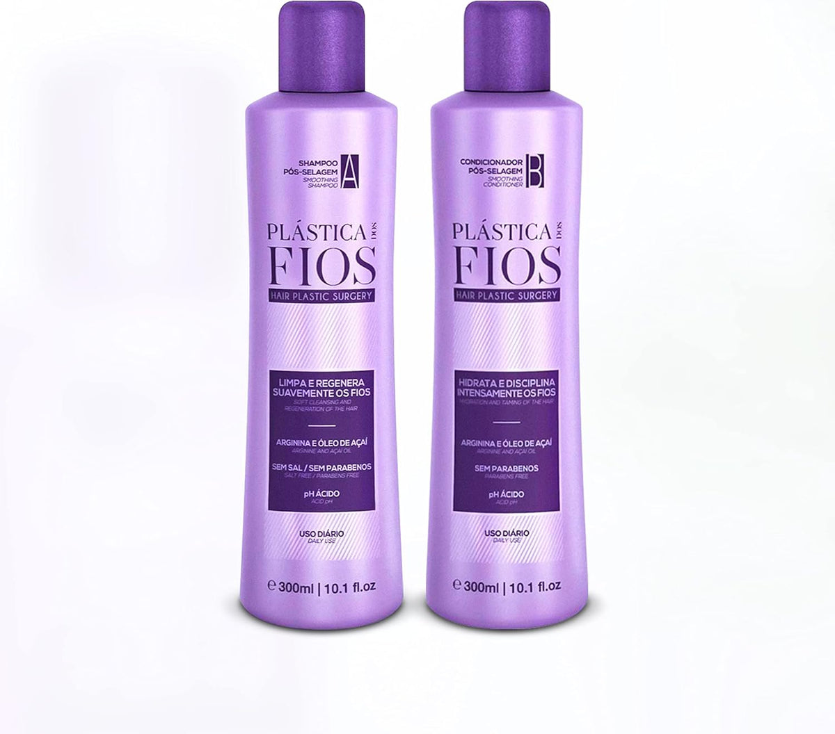 Cadiveu Plastica dos Fios Wire Thermal Sealing Smart Brush 2X300ml - BuyBrazil