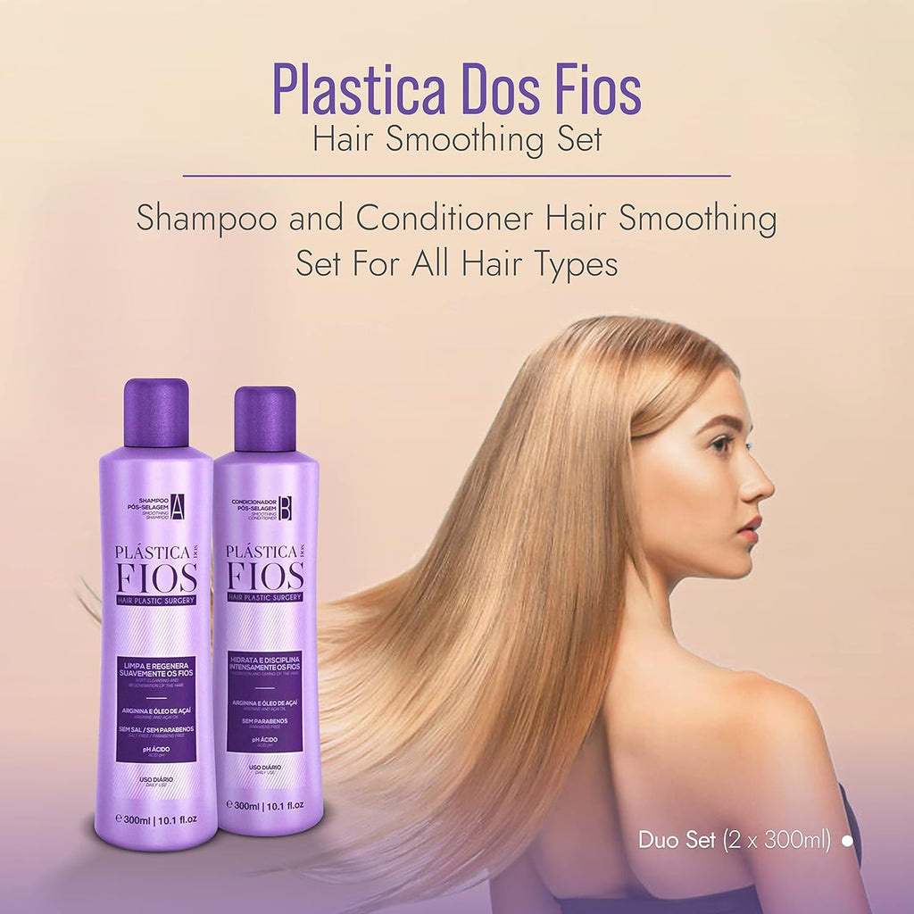 Cadiveu Plastica dos Fios Wire Thermal Sealing Smart Brush 2X300ml - BuyBrazil