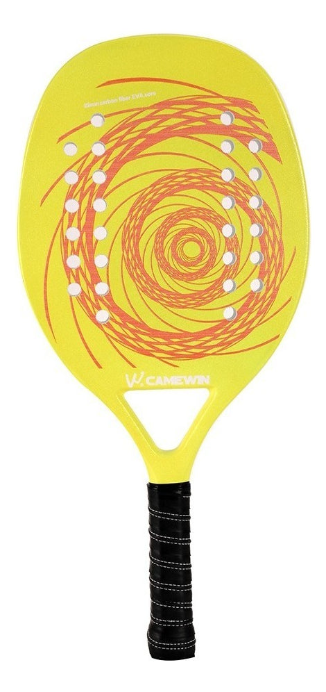Camewin Carbon Beach Tennis Racket Colors Models + Case Color Yellow - BuyBrazil