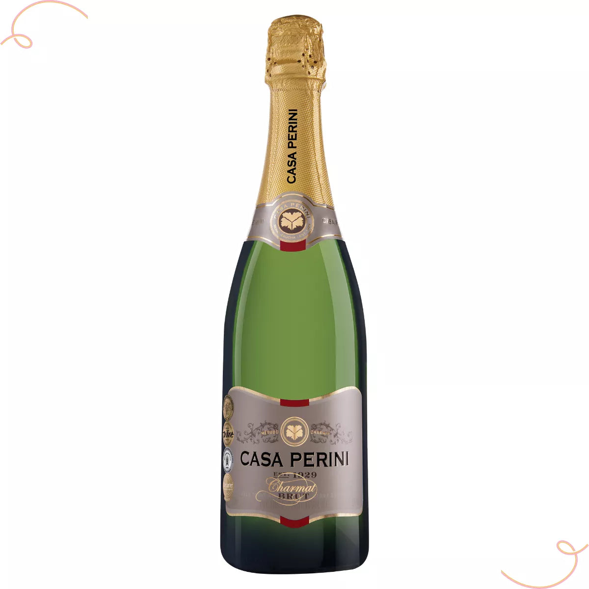 Casa Perini Brut Sparkling Wine Pack 6 750ml - BuyBrazil