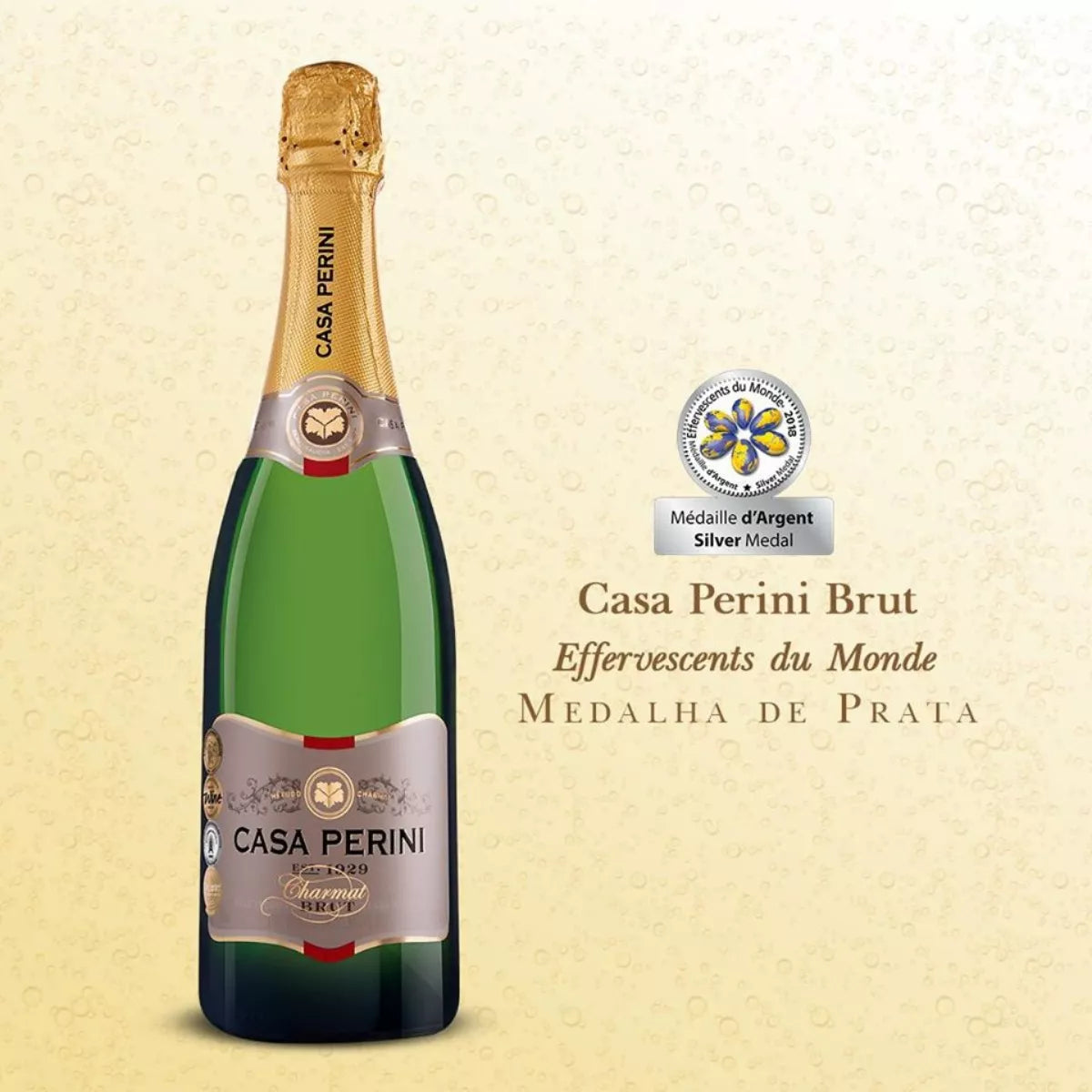 Casa Perini Brut Sparkling Wine Pack 6 750ml - BuyBrazil