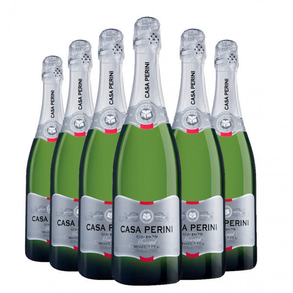 Casa Perini Moscatel Sparkling Wine Pack 06 750ml - BuyBrazil