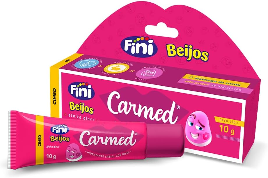 Carmed Fini Beijos – Tinted Lip Balm (Pink) 10g / 0.35 oz