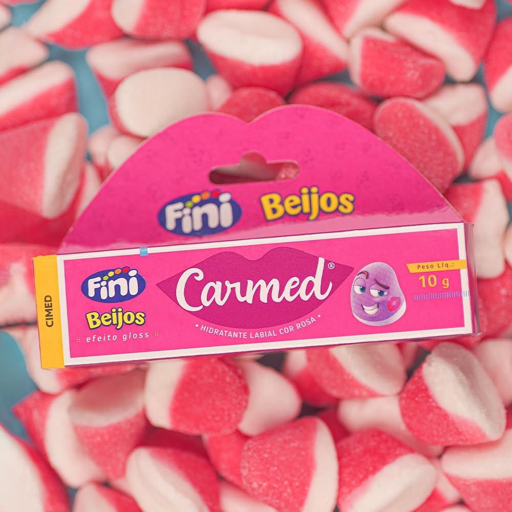 Carmed Fini Beijos – Tinted Lip Balm (Pink) 10g / 0.35 oz