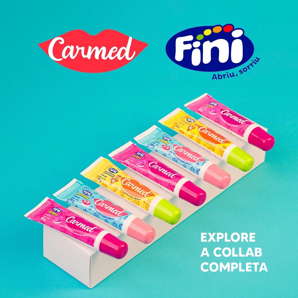 Carmed Fini Beijos – Tinted Lip Balm (Pink) 10g / 0.35 oz