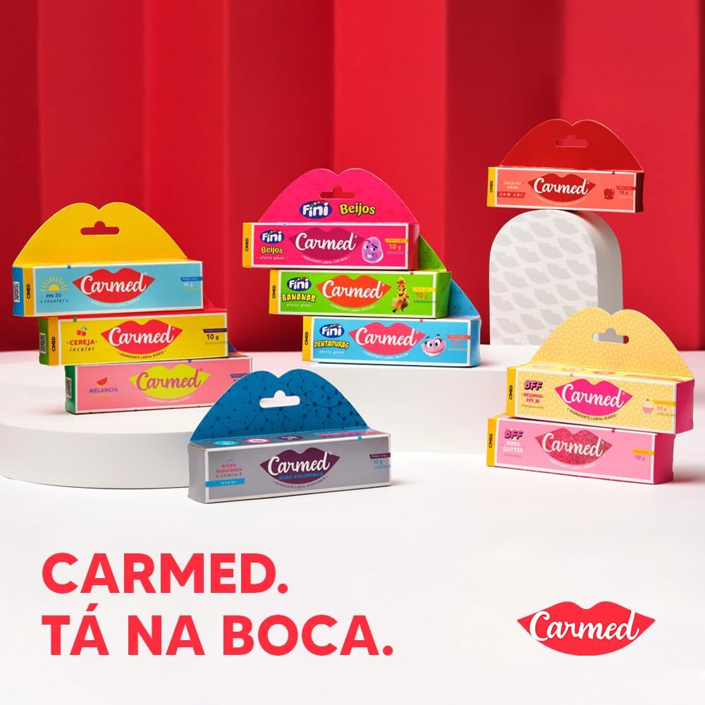 Carmed Fini Beijos – Tinted Lip Balm (Pink) 10g / 0.35 oz