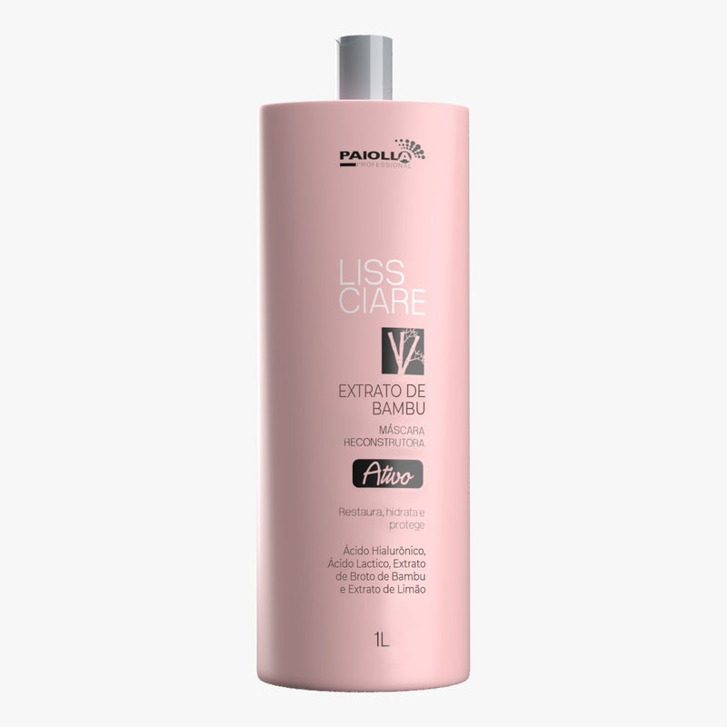 Paiolla Kit Bamboo Reconstructive Mask and Shampoo 2x1000ml/33.8 fl.oz.