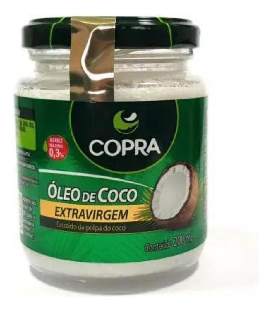 Copra Extra Virgin Coconut Oil 200ml/ 6.76 fl.oz. - BuyBrazil