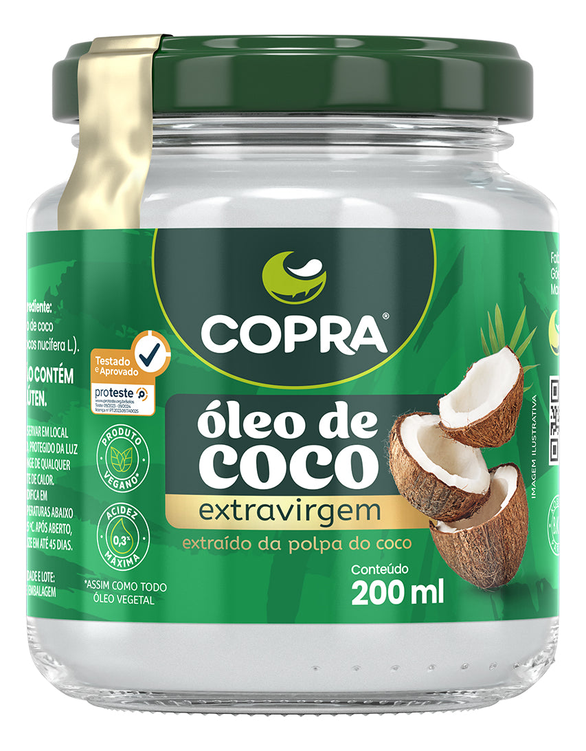 Copra Extra Virgin Coconut Oil 200ml/ 6.76 fl.oz. - BuyBrazil