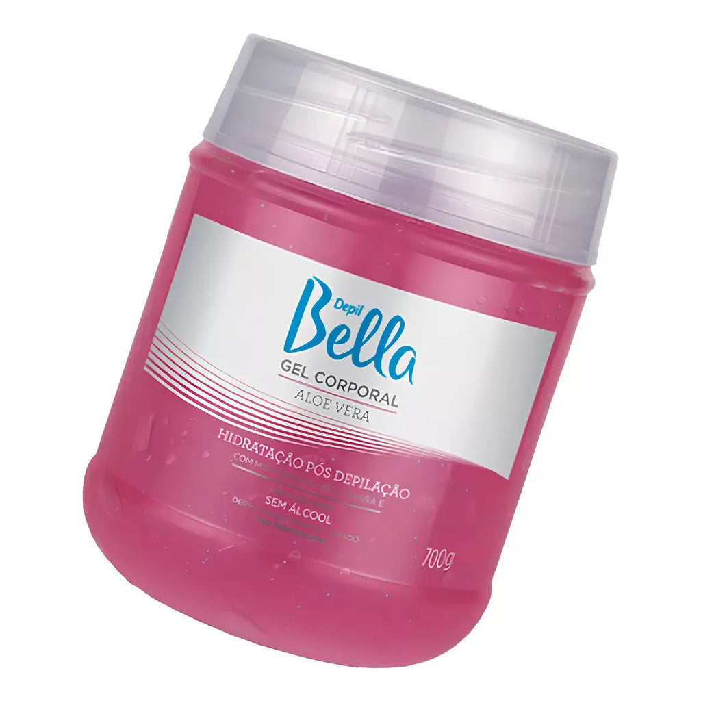 Depil Bella Aloe Vera Body Gel 700g/15.43 lbs - BuyBrazil