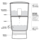 Stéfani São João Premium Clay Water Filter 4 Liters
