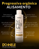 Donnele Supreme Gold Hair Straightening Mask (No-Pause) 1kg / 35.2 oz. - BuyBrazil