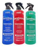 Eae Jet Nanotechnology Kit Enhances Active Hair Ionizer 3x500ml/16.9 fl.oz. - BuyBrazil