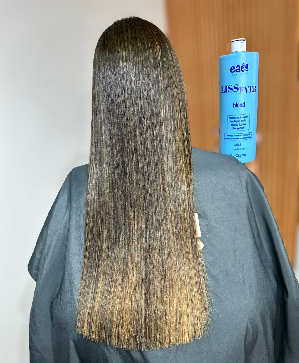 Eaê! Liss Ever Blond – Formaldehyde-Free Smoothing Treatment 1000ml / 33.8 fl.oz - BuyBrazil