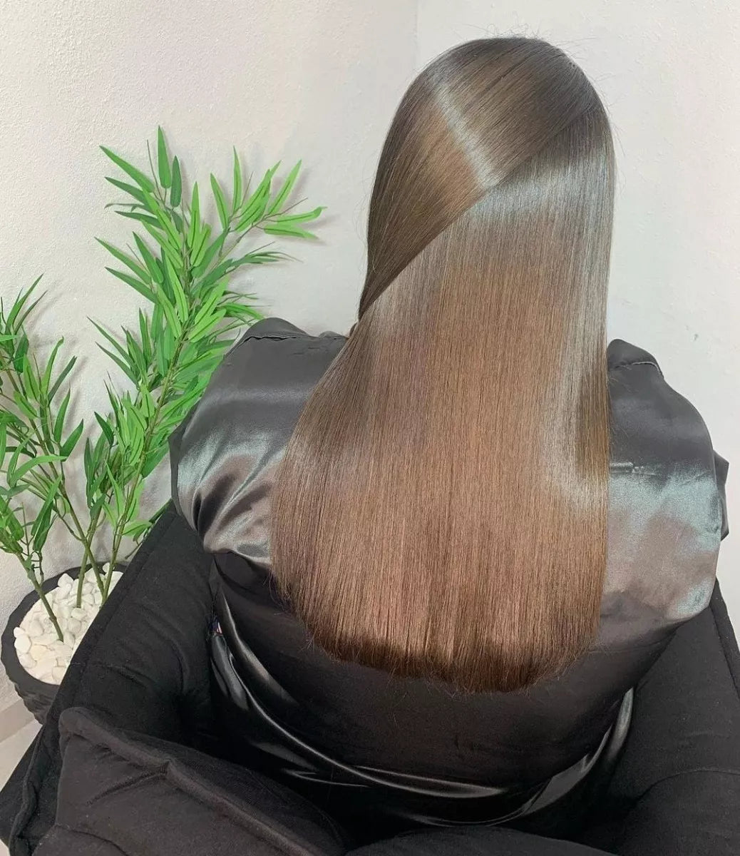 Eaê! Liss Ever White formaldehyde-free organic hair smoothing treatment bottle, EAE COSMETICOS hair care product.