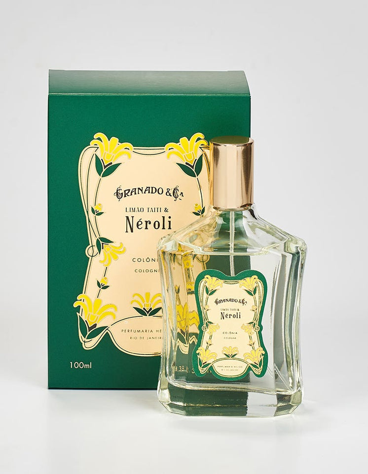 Granado Perfumery - Cologne Granado Lemon Tahiti & Neroli 100ml - 3,38 fl.oz.