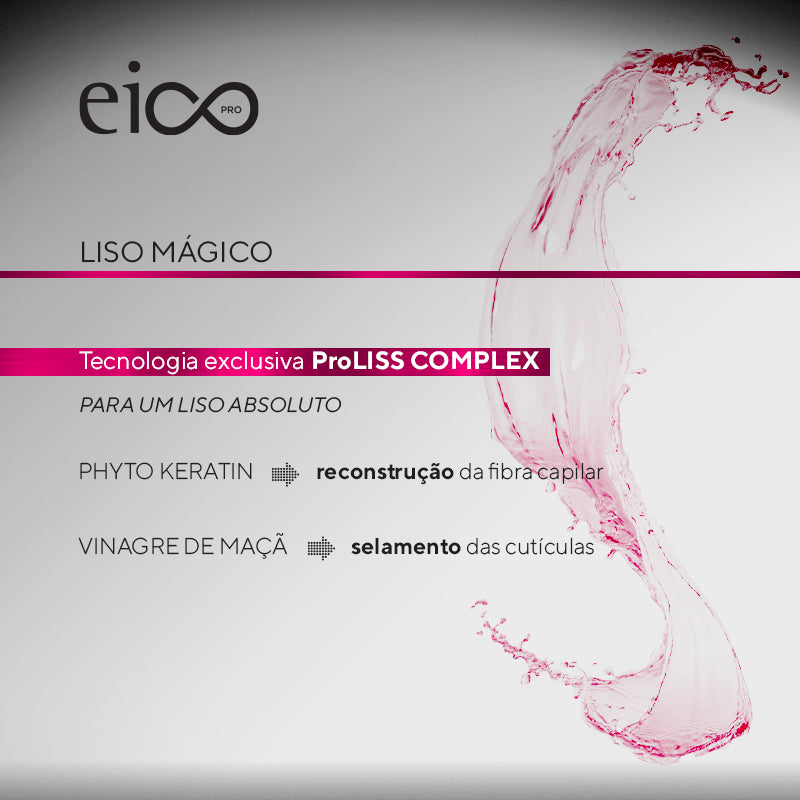 Eico Pro Fluid Spray Leave-in 0% Frizz Magical Smooth Treatment Hydration Shine Thermal Protection Sunscreen 200ml - BuyBrazil