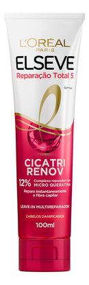 Elseve Total Repair Leave-in 5 Cicatri Renov 100ml/ 3.38 fl.oz. - BuyBrazil