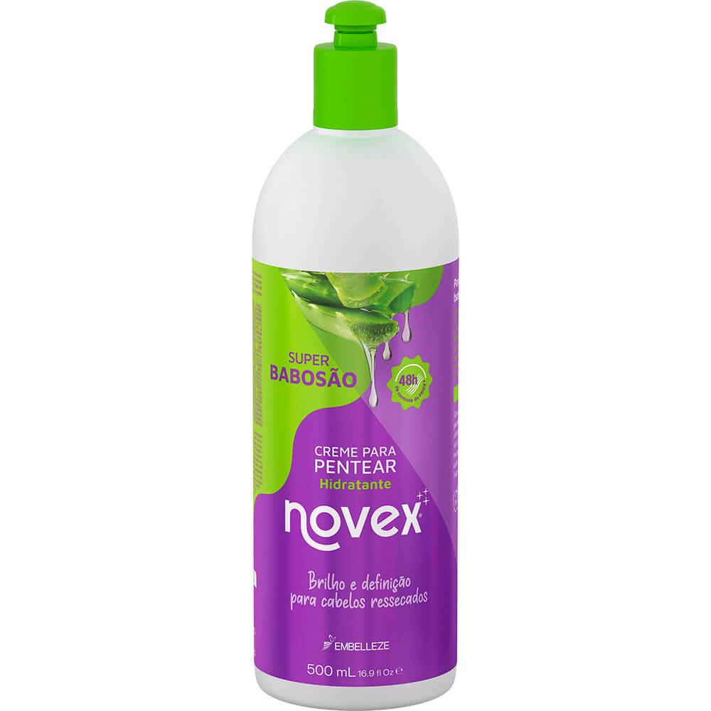 Novex Super Babosão Kit Shampoo, Conditioner, Moisturizing Mask and Hair Cream - BuyBrazil