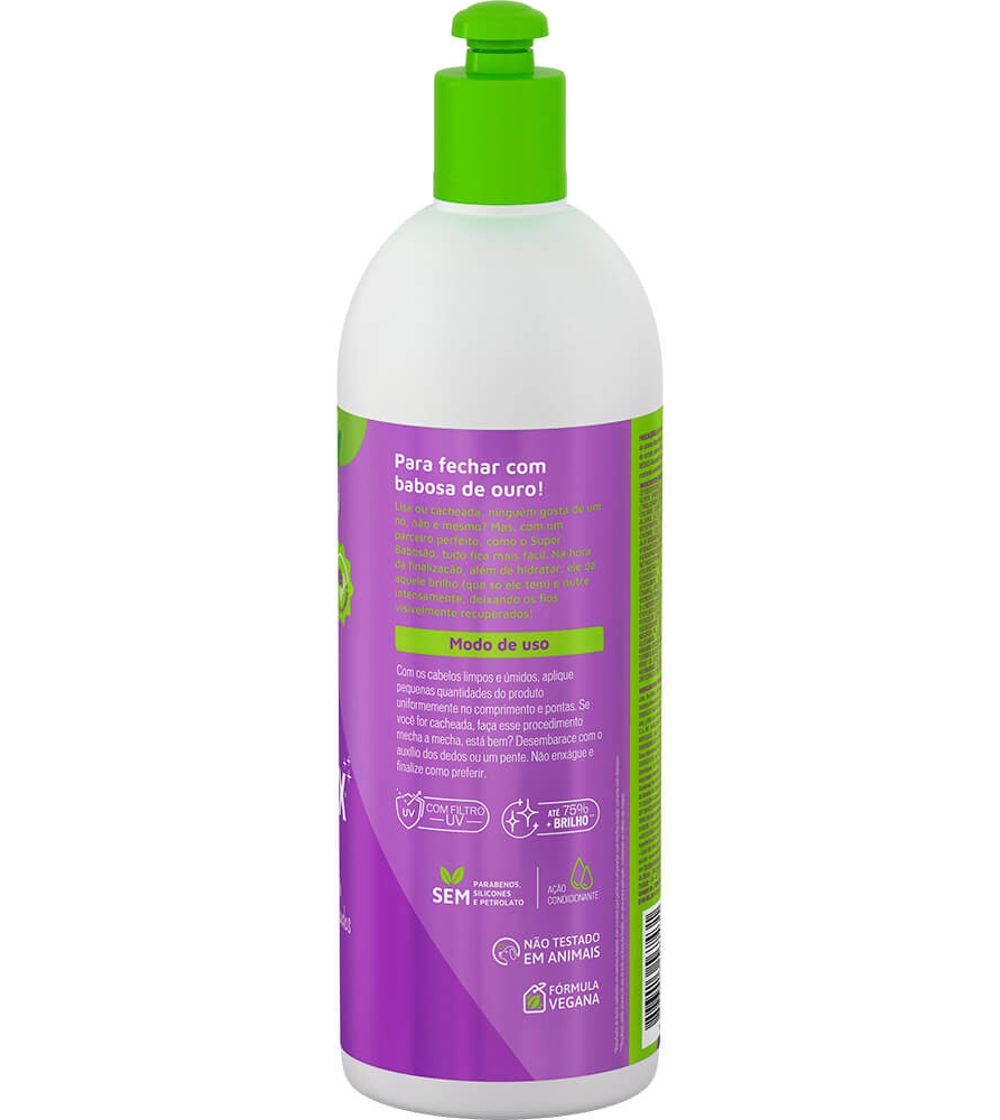 Novex Super Babosão Kit Shampoo, Conditioner, Moisturizing Mask and Hair Cream - BuyBrazil