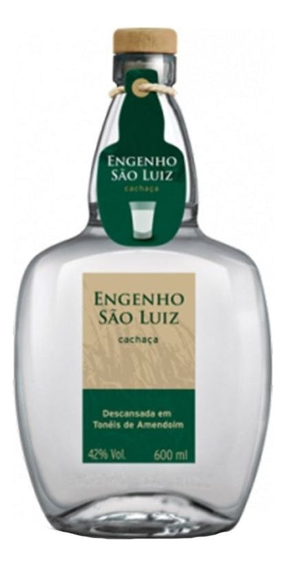 Silver Cachaça Aged in Peanut Barrels 600ml Engenho São Luiz - BuyBrazil