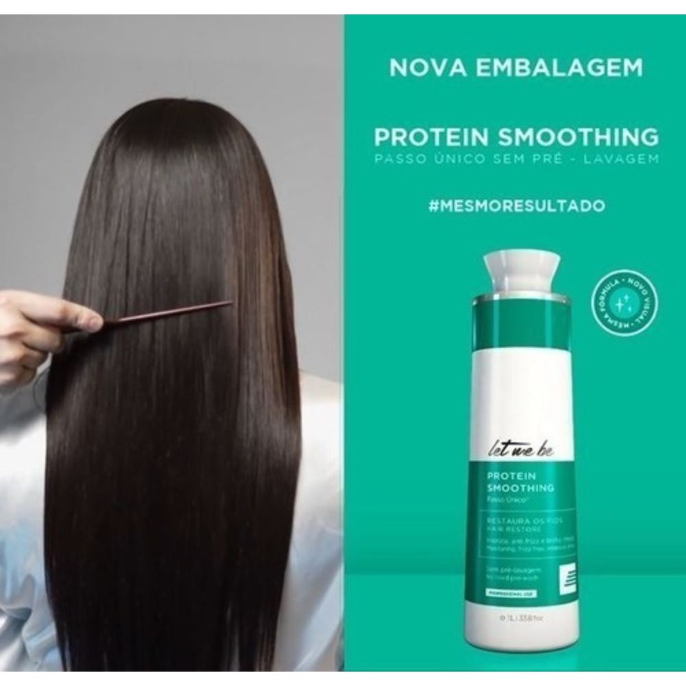 Let Me Be Protein Smoothing Treatment Single Step Formaldehyde free 1000ml 33.8fl.oz