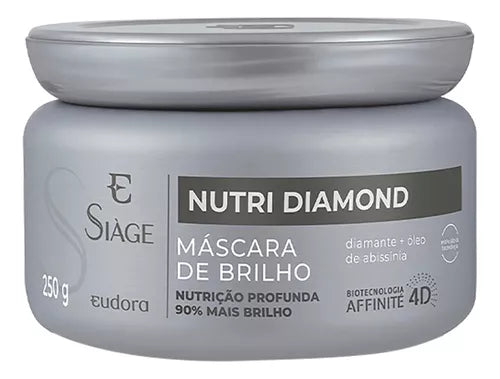 Eudora Kit Siàge Nutri Diamond Deep Nourishing 4d Conditioning Shampoo - BuyBrazil