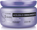 Eudora Siàge Combo Accelerates Growth: Shampoo 250ml + Conditioner 200ml + Hair Mask 250g - BuyBrazil